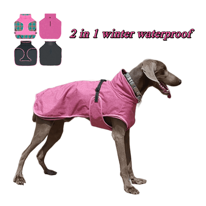 3 in 1 Detachable Ski Suit Windproof Winter Thick Outdoor Jacket - Annie Paw WearWinter OutwearAnnie Paw Wear