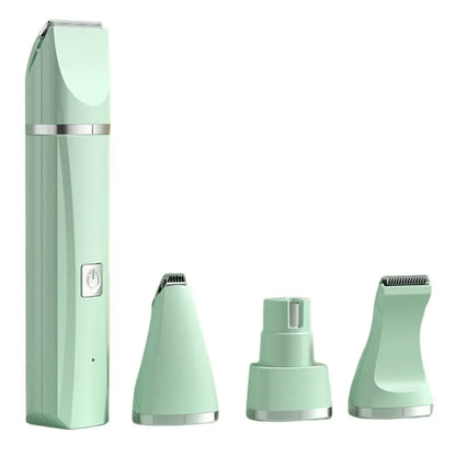 4 in 1 Rechargeable Electric Pet Hair Trimmer Dog Cat Grooming Nail Grinder Cordless Professional Tools - Annie Paw WearHome Dog AccessoriesAnniePaw Wear