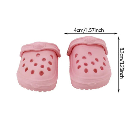 A Pair(2 pcs) Cute Pet Anti-skid Shoes ,2 Pcs,Summer Sandals Mesh, For Dogs,Puppy Breathable Comfortable Hole Shoes,Dog Accessories - Annie Paw WearShoes &Boots &SocksAnnie Paw Wear