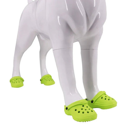 A Pair(2 pcs) Cute Pet Anti-skid Shoes ,2 Pcs,Summer Sandals Mesh, For Dogs,Puppy Breathable Comfortable Hole Shoes,Dog Accessories - Annie Paw WearShoes &Boots &SocksAnnie Paw Wear