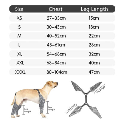 Adjustable Dog Leggings Anti Lick Recovery Dog Sleeves - Annie Paw WearNursing & ReliefAnnie Paw Wear