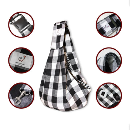 Breathable Foldable Dog Sling Portable Single Shoulder Travel Bag - Annie Paw WearOutdoor AccessaryAnniePaw Wear