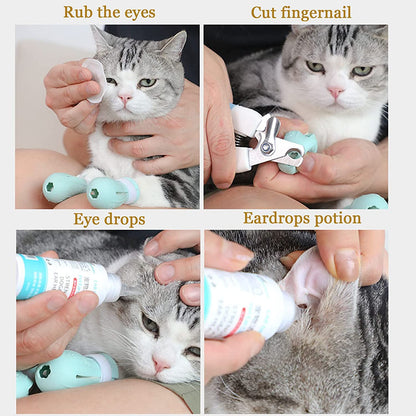 Cat Claw Protector Bath Anti-Scratch Cat Shoes For Cat Adjustable Pet Bath Wash Boots Cat Paw Nail Cover Pet Grooming Supplies - Annie Paw WearShoes &Boots &SocksAnniePaw Wear