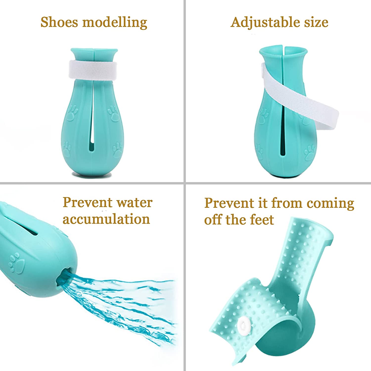 Cat Claw Protector Bath Anti-Scratch Cat Shoes For Cat Adjustable Pet Bath Wash Boots Cat Paw Nail Cover Pet Grooming Supplies - Annie Paw WearShoes &Boots &SocksAnniePaw Wear