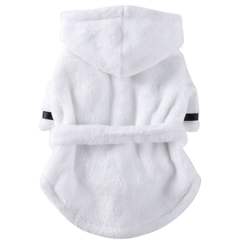 Cat Dog Bathrobe Soft Pet Pajamas Sleeping Clothes and Bath Drying Towel for Dogs and Cats - Annie Paw WearHome Dog WearAnniePaw Wear