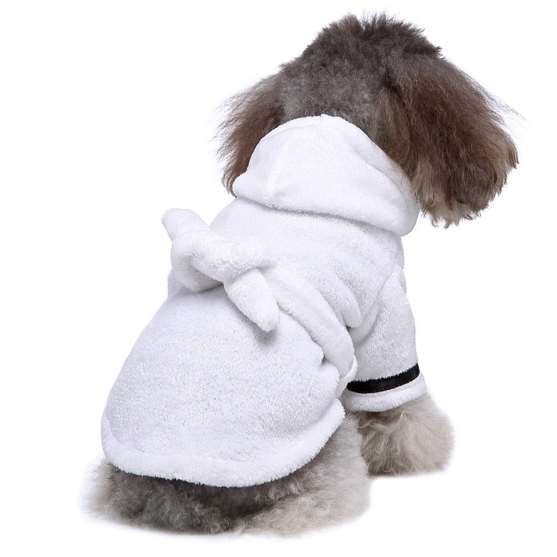 Cat Dog Bathrobe Soft Pet Pajamas Sleeping Clothes and Bath Drying Towel for Dogs and Cats - Annie Paw WearHome Dog WearAnniePaw Wear