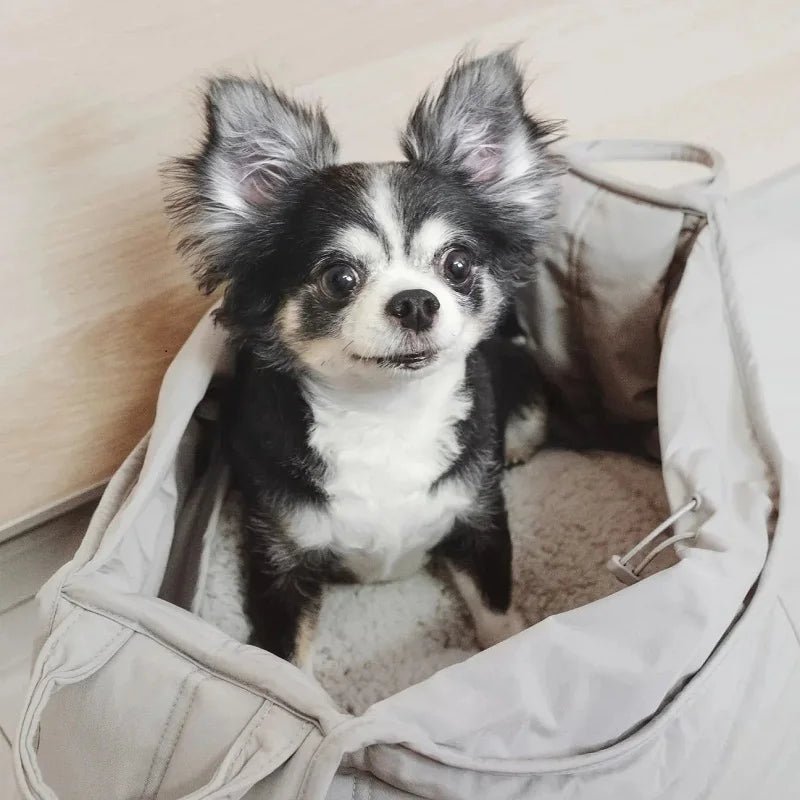 Cat Dog Outing Carrying Bag Pet Dog Traveling Outing Bag Pure Cotton Large Capacity Send Pillow Pet Outdoor Travel Backpack - Annie Paw Weardog bagAnnie Paw Wear