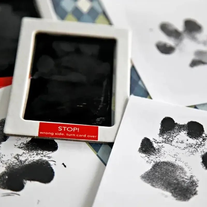 Cat Dog Paw Print Ink Kit Pad Safe Non-toxic Baby Footprints Newborn Shower Handprint Easy Diy Clean Touch Inkless Pet Souvenir - Annie Paw WearHome Dog AccessoriesAnnie Paw Wear