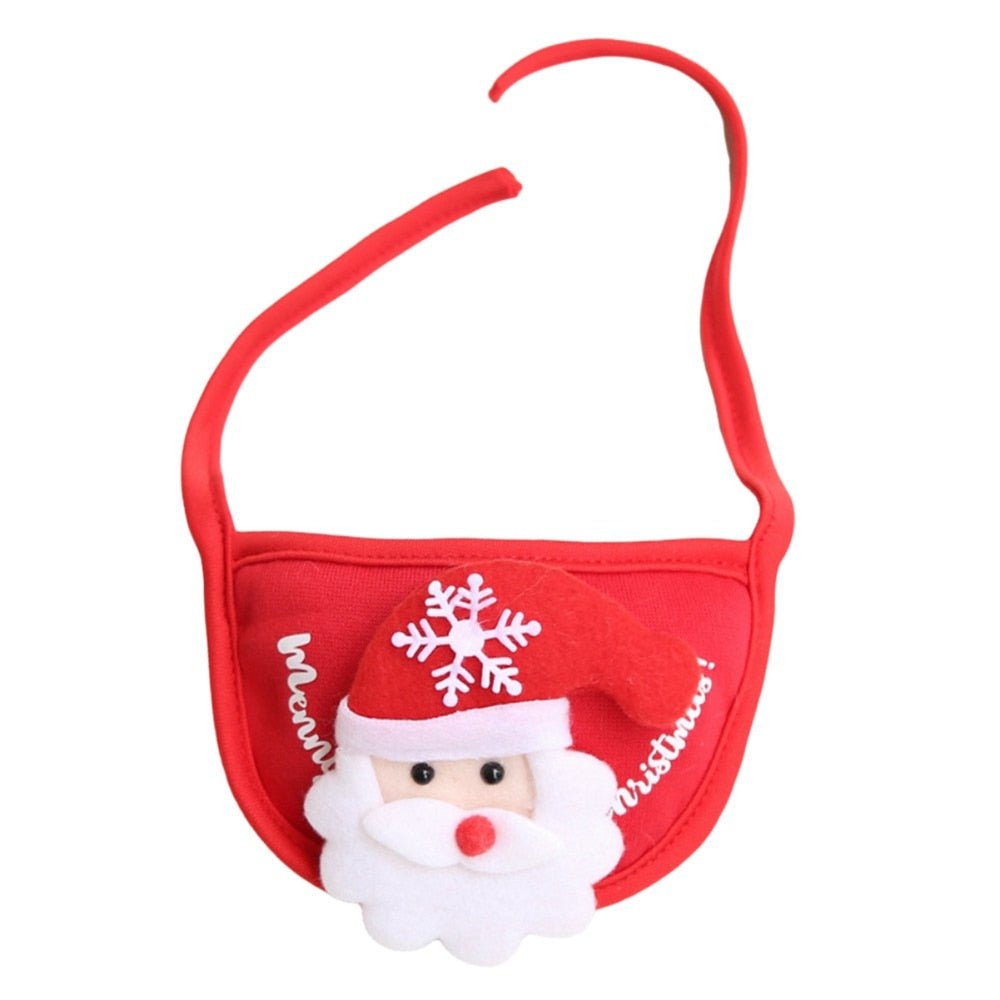 Christmas Santa Hat & Bandana Set: Winter Costume Accessories for Dogs - Annie Paw WearcostumesAnniePaw Wear