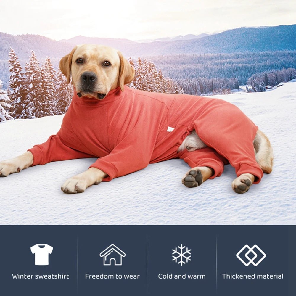 Copy of NurtureElite Post-Op Four-Leg Dog Recovery Suit Dog Pajamas: Cozy Comfort - Annie Paw WearWinter OutwearAnniePaw Wear