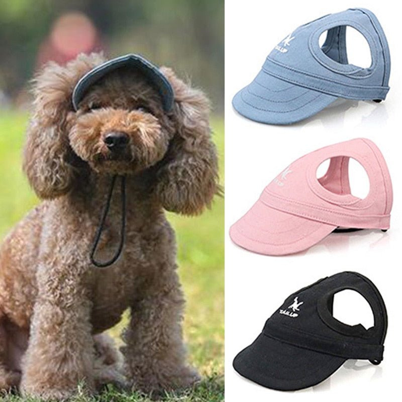 Cute Dog Sunscreen Cap: Wear-resistant Summer Baseball Hat for Puppy Sun Protection - Annie Paw WearWear AccessoriesAnniePaw Wear