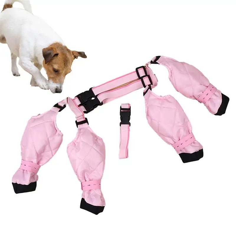 Dog Boot Waterproof Leggings For Paw Protection Dog Snow boots For Winter Dirty-Proof Anti-Fall Dog Outdoor Walking Supplies - Annie Paw WearShoes &Boots &SocksAnnie Paw Wear