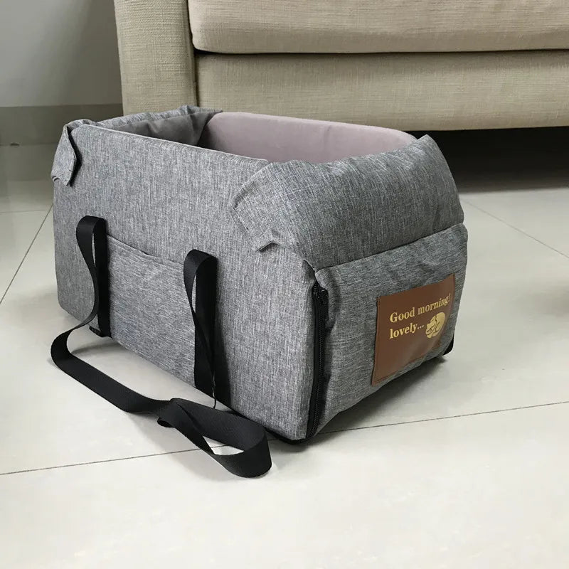 Dog Car Seat Bed Car Central Dog Car Seat Bed Portable Dog Carrier for Small Dogs Cats Safety Travel Bag Dog Accessories - Annie Paw WearDog Bags/Beds/MatsAnnie Paw Wear