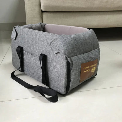 Dog Car Seat Bed Car Central Dog Car Seat Bed Portable Dog Carrier for Small Dogs Cats Safety Travel Bag Dog Accessories - Annie Paw WearDog Bags/Beds/MatsAnnie Paw Wear