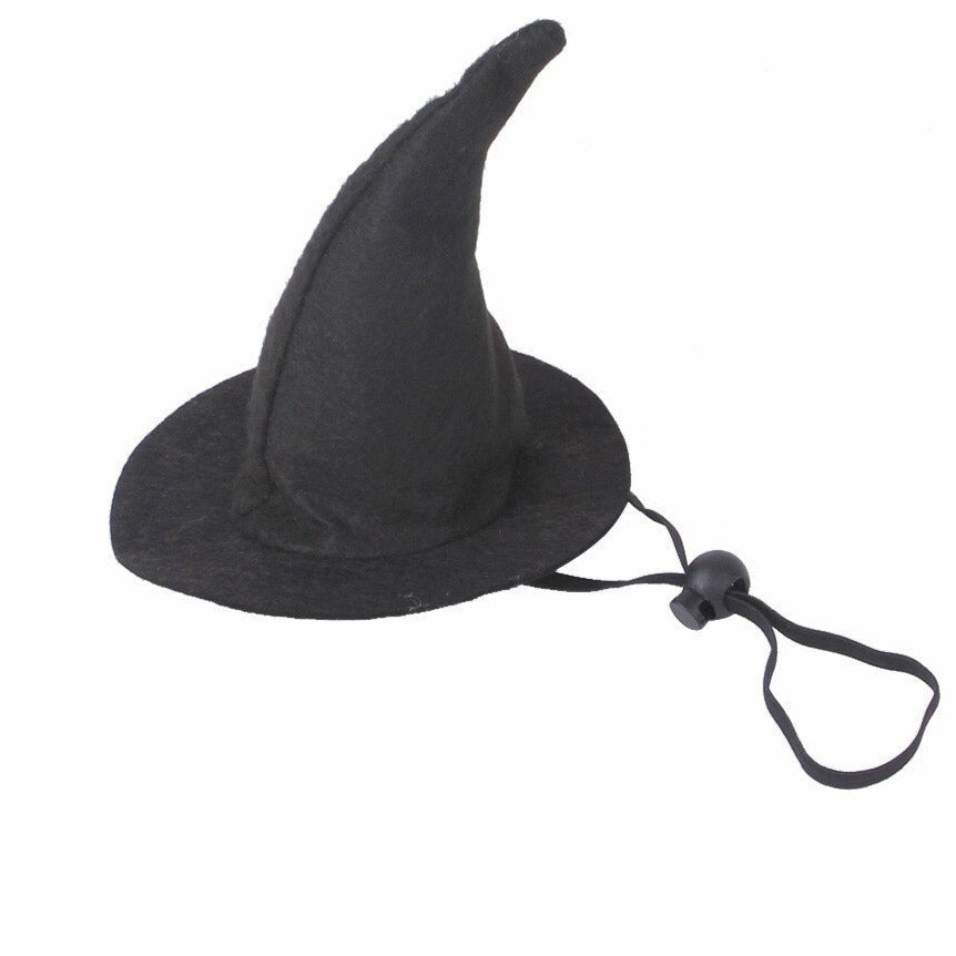 Dog Cat Halloween Witch Hat Pumpkin Smile Costume Photo Prop Party Headwear - Annie Paw WearcostumesAnniePaw Wear