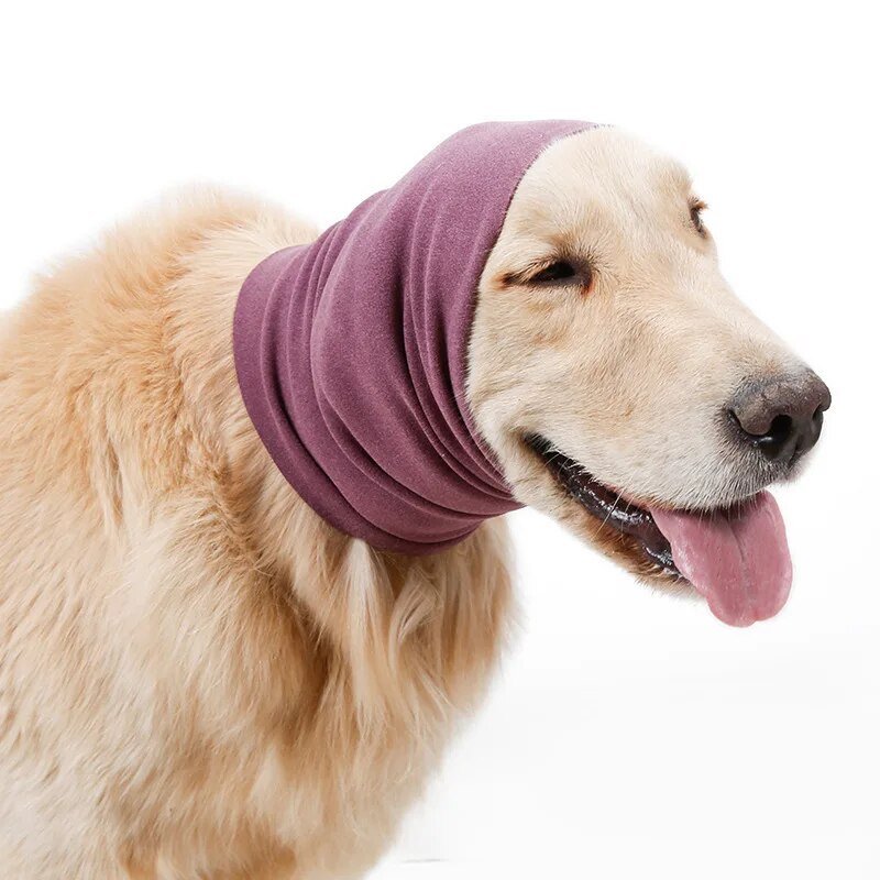 Dog Earmuff Turban Scarf: Comfortable Noise Isolation for Grooming Dogs - Annie Paw WearNursing & ReliefAnniePaw Wear