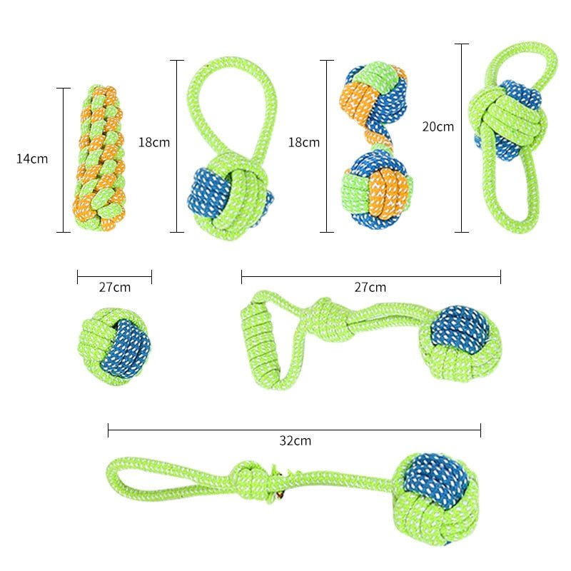 Dog Interactive Cotton Rope - Annie Paw WeartoyAnniePaw Wear