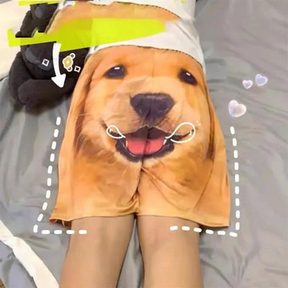 Dog Print Shorts Funny Shorts Swimwear Bathing Suit Beach Shorts Summer - Annie Paw WearcostumesAnniePaw Wear