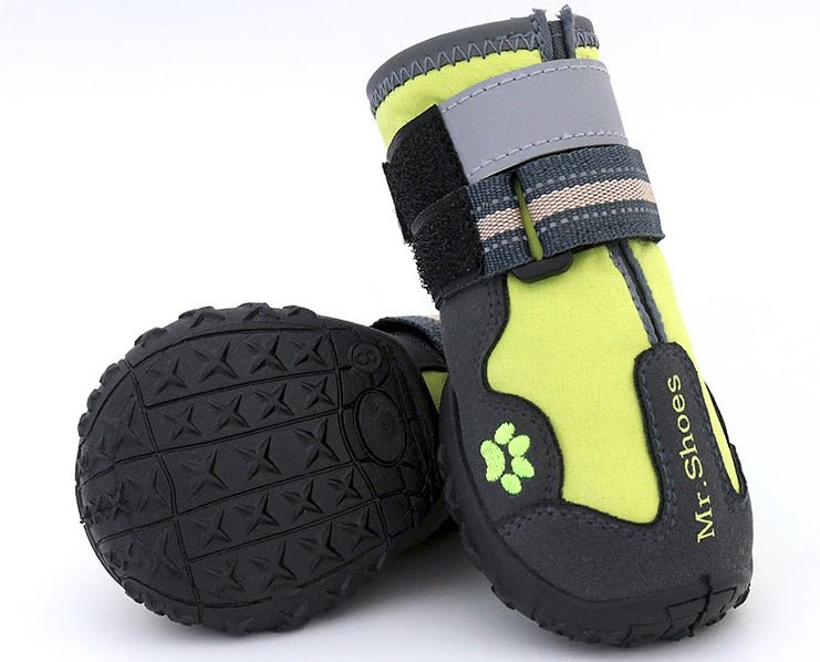 Dog Shoes For Sports Mountain Wearable PVC Soles Waterproof Reflective Boots - Annie Paw WearShoes &Boots &SocksAnniePaw Wear