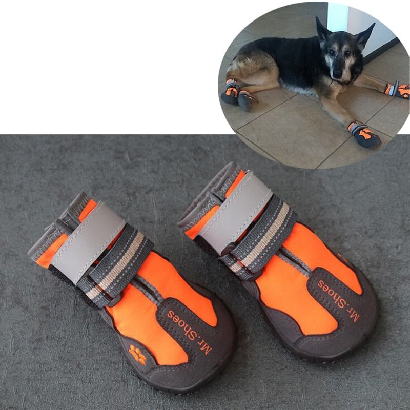 Dog Shoes For Sports Mountain Wearable PVC Soles Waterproof Reflective Boots - Annie Paw WearShoes &Boots &SocksAnniePaw Wear