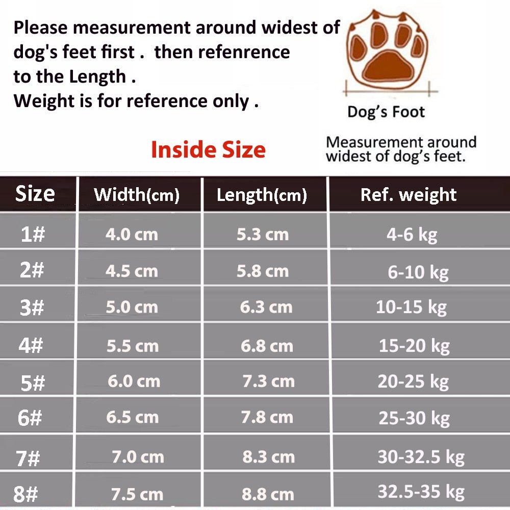 Dog Shoes For Sports Mountain Wearable PVC Soles Waterproof Reflective Boots - Annie Paw WearShoes &Boots &SocksAnniePaw Wear