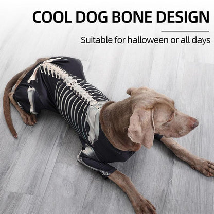 Dog Skeleton Costume Costumes Halloween Dress up - Annie Paw WearWinter OutwearAnniePaw Wear