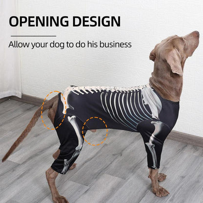 Dog Skeleton Costume Costumes Halloween Dress up - Annie Paw WearWinter OutwearAnniePaw Wear