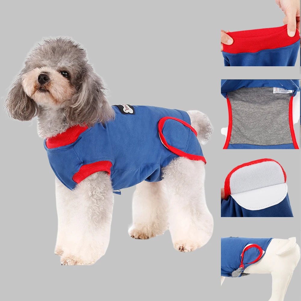 Dog Surgery Recovery Suit Care Pet Puppy Soft Breathable Anti-licking Anti-Scratch Pet Dog Clothes Postoperative Recovery Vest - Annie Paw WearNursing & ReliefAnnie Paw Wear