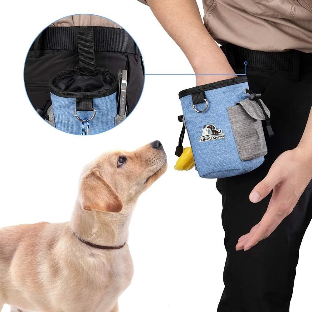 Dog Training Bag with Detachable Waste Pouch Snack Container for Walking Accessories. - Annie Paw WearcostumesAnniePaw Wear