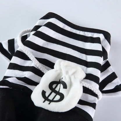 Funny Clown Costume for Pets: Halloween Cosplay Suit for Small Dogs, Cats, and Chihuahua Accessories - Annie Paw WearcostumesAnniePaw Wear