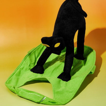 Halloween Black Cat Pet Costume: Funny Dress Up for Small to Medium Dogs and Cats for Holidays - Annie Paw WearcostumesAnniePaw Wear