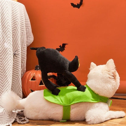 Halloween Black Cat Pet Costume: Funny Dress Up for Small to Medium Dogs and Cats for Holidays - Annie Paw WearcostumesAnniePaw Wear