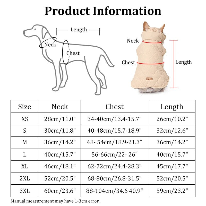 Highland Hound Dual Elegance: Plaid & Solid Turtleneck - Annie Paw WearWinter OutwearAnniePaw Wear