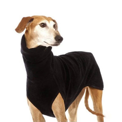 Highland Hound Elegance Turtleneck Warmth - Annie Paw WearWinter OutwearAnniePaw Wear