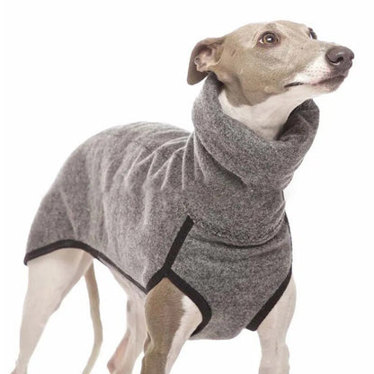 Highland Hound Elegance Turtleneck Warmth - Annie Paw WearWinter OutwearAnniePaw Wear