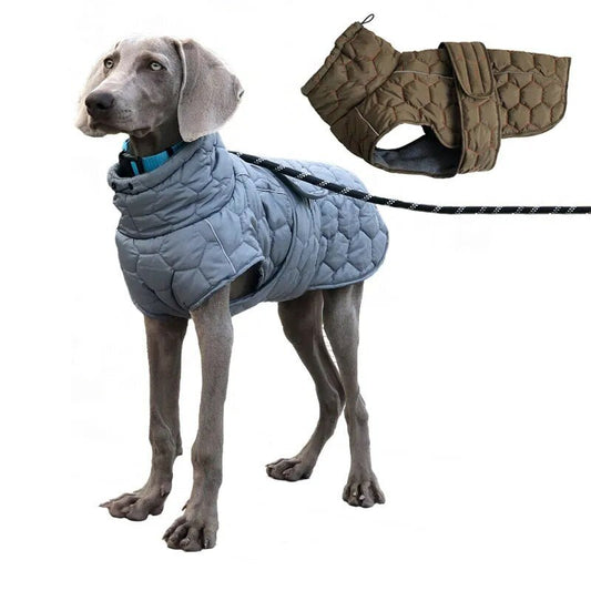 Highland Hound Reflective Winter Coat: Luxe Warmth for All Breeds - Annie Paw WearWinter OutwearAnniePaw Wear