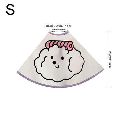 INS Pet Clothes Cloak Dog Haircut Cloak Jacket For Dog Cat Tears Facial Care Waterproof Cloak Cloth Pet Supplies - Annie Paw WearHome Dog AccessoriesAnniePaw Wear