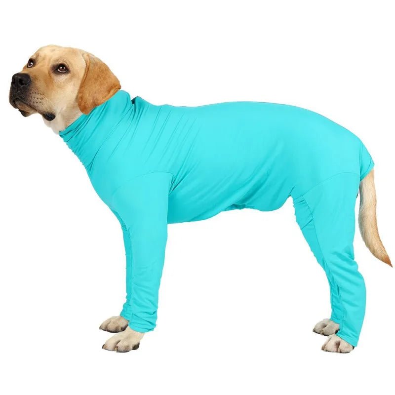 Large Dogs Pajamas Jumpsuit Long-sleeved Four-legged Surgery Recovery Suit - Annie Paw WearNursing & ReliefAnnie Paw Wear