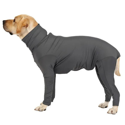 Large Dogs Pajamas Jumpsuit Long-sleeved Four-legged Surgery Recovery Suit - Annie Paw WearNursing & ReliefAnnie Paw Wear