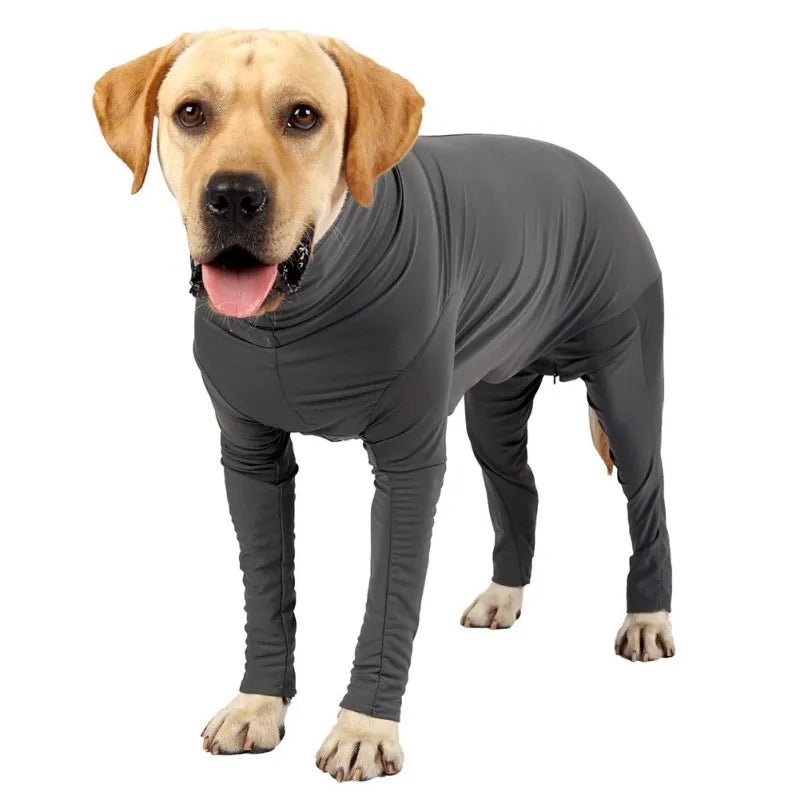 Large Dogs Pajamas Jumpsuit Long-sleeved Four-legged Surgery Recovery Suit - Annie Paw WearNursing & ReliefAnnie Paw Wear