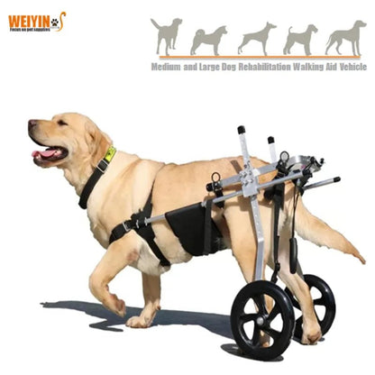 Medium Large Dogs Wheelchair : Hind Limb Lumbar Paralysis Rehabilitation Training Scooter Mobility Assistance - Annie Paw WearNursing & ReliefAnnie Paw Wear