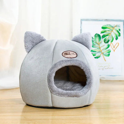 New Deep Sleep Comfort In Winter Cat Bed Iittle Mat Basket Small Dog House Products Pets Tent Cozy Cave Nest Indoor Cama Gato - Annie Paw WearDog Bags/Beds/MatsAnnie Paw Wear