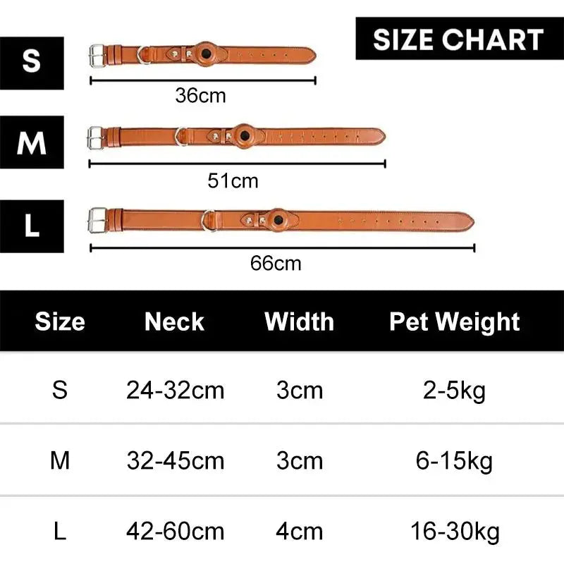 New Removable Locating Pet Collar AirTag Collar Anti-Lost Dog Tracker Protective Case Dog Collar Outdoors Walking Pet Supplies - Annie Paw WearCollar & LeashAnniePaw Wear