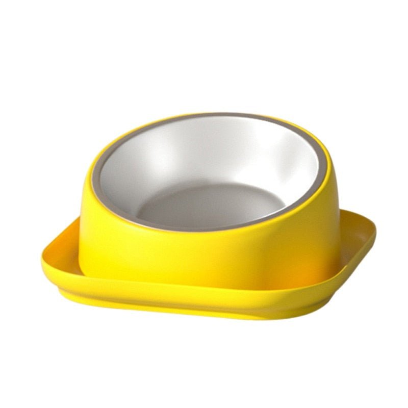 Non-Skid Cat Food Bowl Tilted Angle No-Spill Cat Food Bowl Dog Cat Food Bowl - Annie Paw WearHome Dog AccessoriesAnniePaw Wear