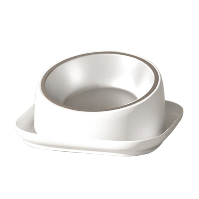 Non-Skid Cat Food Bowl Tilted Angle No-Spill Cat Food Bowl Dog Cat Food Bowl - Annie Paw WearHome Dog AccessoriesAnniePaw Wear