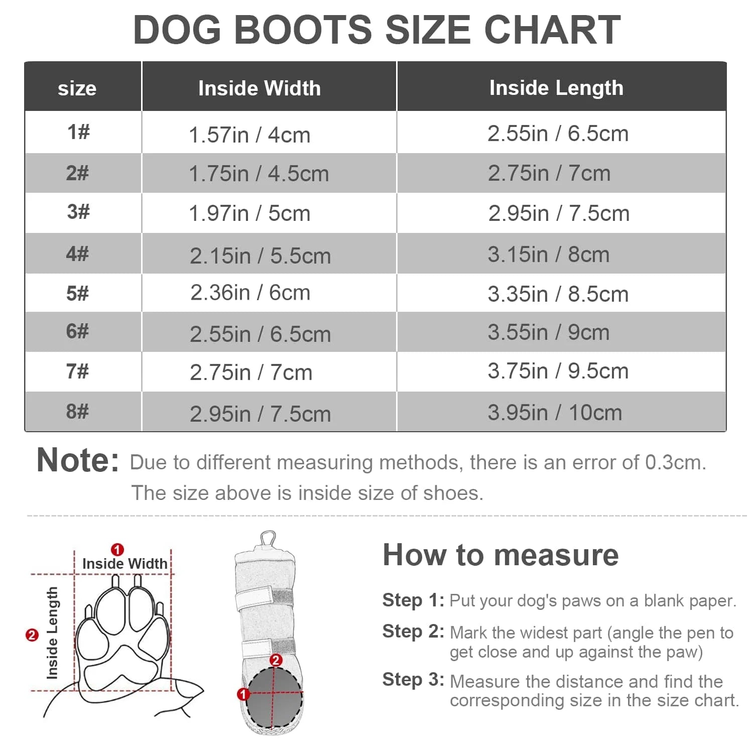Nonslip Outdoor High Boots For Small Medium Large Dog Winter Dog Snow Boots Waterproof Reflective Paw Protector Pet Snow Booties - Annie Paw WearOutdoor AccessaryAnnie Paw Wear