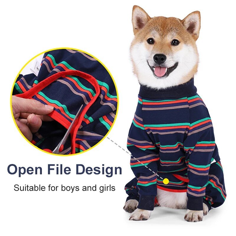 NurtureElite Post-Op Four-Leg Dog Recovery Suit: Cozy Comfort - Annie Paw WearWinter OutwearAnniePaw Wear