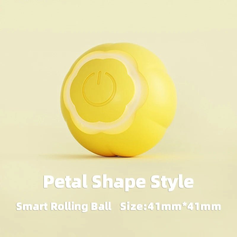 Pet Automatic Rolling Cat Toy Training Self-propelled Kitten Toy Indoor Interactive Play Electric Smart Cat Ball Toy Supplies - Annie Paw WeartoyAnnie Paw Wear