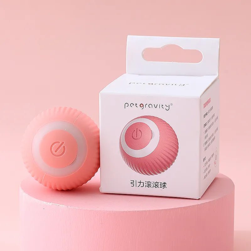 Pet Automatic Rolling Cat Toy Training Self-propelled Kitten Toy Indoor Interactive Play Electric Smart Cat Ball Toy Supplies - Annie Paw WeartoyAnnie Paw Wear