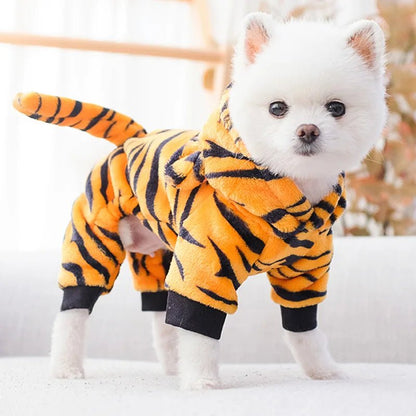 Anniepaw Pet Dog Clothes for Small Dogs Fleece Dog Costume Puppy Cats Chihuahua Clothing Pet Jumpsuit French Bulldog Clothes Pets Hoodies